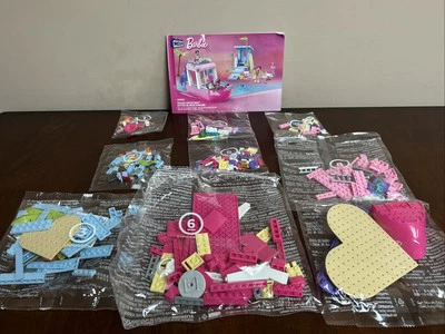 MEGA Barbie Malibu Dream Boat HPN79 New in Bags No Box - Image 1 of 4