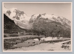 Sustenpass bei Innertkirchen 1960 - Walze See - Altes Foto - Picture 1 of 2