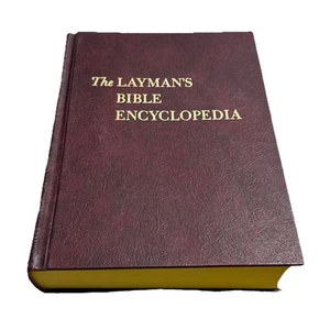 ✨The Laymans Bible Encyclopedia Hard Cover Book Guide Vintage 1964 Southwestern - Imagen 1 de 8