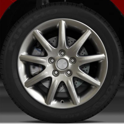 17x7 Factory Wheel (Hyper Sparkle Silver w/Grey Full Face) for Buick Lucerne - Image 1 of 4