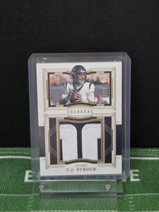 Tesoros Nacionales 2023 - Materiales Colosales C.J. Stroud #CMT-CSD Gold/10 (RC) - Imagen 1 de 2