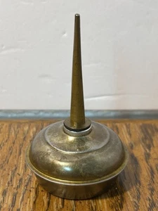 Vintage Metall Öl Dosen Spender 3 1/2" hoch - Bild 1 von 11