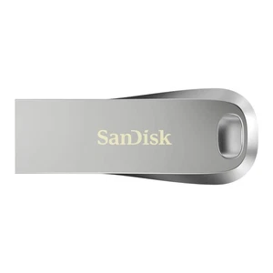 SanDisk 64GB Ultra Luxe USB Flash Drive, USB 3.2, up to 150 MB/s read speeds Sil - Photo 1/10