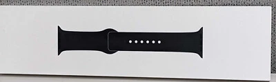 Genuine Apple Watch Band Sport Band (45mm) Midnight M/L(Fits 160–210 wrists)