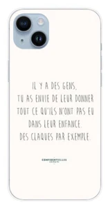Coque en silicone imprimée compatible Apple iPhone 14 Plus Citation 01 - Picture 1 of 3