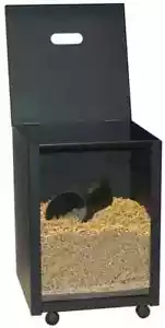 Pelletaufbewahrungsbox Pelletofen Pellets Holzpellets 30 KG 2 x Sack 15 kg Box - Bild 1 von 1