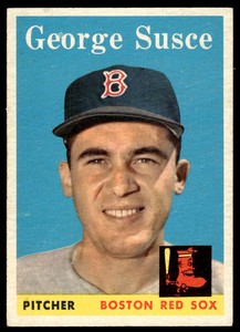 1958 Topps George Susce Boston Red Sox #189
