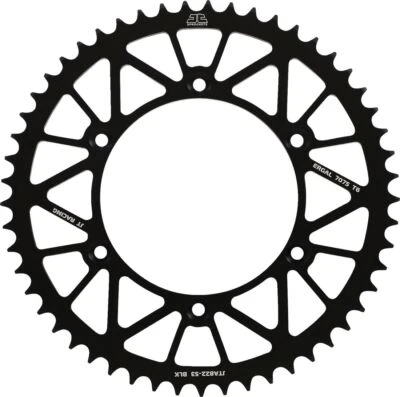 Roda dentada traseira preta Gas Gas EC 250 RACING 2017 JT 53T 520 JTA822.53BLK - Imagem 1 de 4