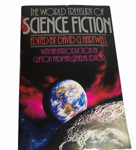 David Hartwell THE WORLD TREASURY OF SCIENCE FICTION 1989 1st edition - Picture 1 of 3