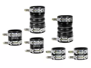 HPS Silicone Intercooler Hose Boots Kit for Ford 00-03 Excursion 7.3L BLACK 02 - Foto 1 di 1