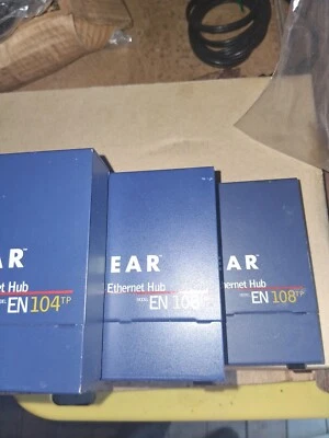 netgear EN 104 TP/ EN 108TP bay network lot - Image 1 of 4