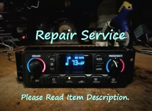 C5 CORVETTE CLIMATE CONTROL LCD HVAC A/C REPAIR SERVICE '97-'04 - Picture 1 of 9