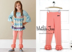 NEW Matilda Jane Sherbet Ruffle Leggings size 4/10/12 - Picture 1 of 2