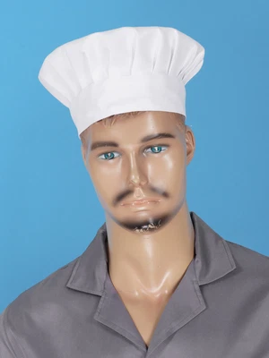 Men Chef Coat Short Sleeve Restaurant Jacket Kitchen Cook Shirt with Pockets - Image 1 of 4