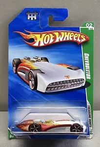 Hot Wheels Treasure Hunts '10 46/240 Chevroletor 2/12 White Car Fire Flames - Picture 1 of 13