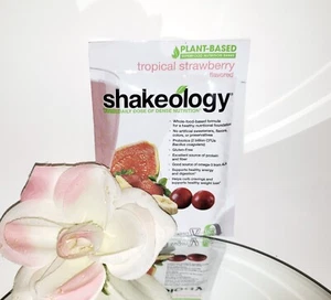 Shakeology TROPICAL STRAWBERRY VEGAN Protein Shake Powder 1 Single Packet - Picture 1 of 1
