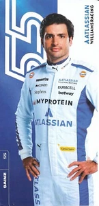 Carlos Sainz (DIN A5) (OHNE UNTERSCHRIFT) (1) FORMEL 1 - Bild 1 von 1