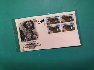 U. S.Stamp FDC- 2416 -South Dakota Statehood - ArtCraft cachet- comb. shipping - Picture 1 of 1