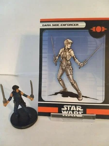 Star Wars Miniatures DARK SIDE ENFORCER 9/60 with Card Wizards WoTC 2006 - Picture 1 of 2