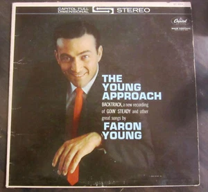 Faron Young The Young Approach LP Orig 1961 Capitol Records ST1634 Vinyl VG - Picture 1 of 2