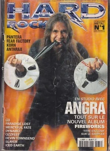 HARD ROCK N°37 PANTERA / FEAR FACTORY / KORN / ANTRAX / ANGRA / PARADISE LOST - Picture 1 of 3