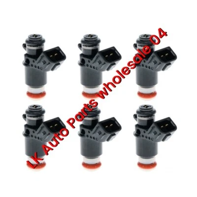 Inyector de combustible 6 piezas 16450-MCA-003 para Honda Goldwing 1800 GL1800 2001-2017 Foto 1 de 4