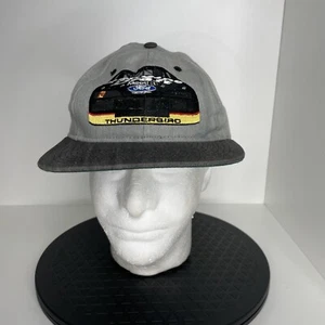 Thunderbird Hat Adjustable Vintage Youth Ford Midnight Nascar Snapback Cap - Picture 1 of 10