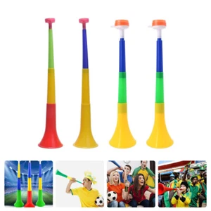 4Pcs Soccer Horn Interesting Portable Fans Cheering Horn Toddlers - Picture 1 of 12