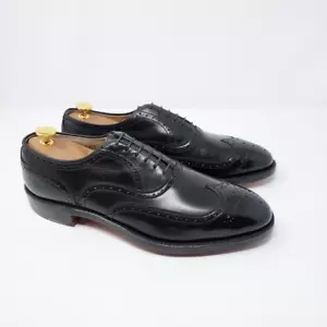 Cordwainer Wright Arch Preserver Wing Tip Oxford Black Calf (EU 42 UK 8 US 9 D) - Bild 1 von 12