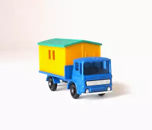 Vintage Lesney Matchbox 60 Site Hut Truck Regular Wheel Chrome Base XLNT 1966 - Picture 1 of 11