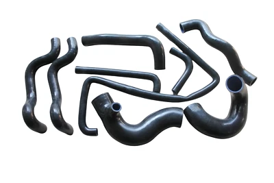 SILICONE HOSE For LANCIA DELTA EVO INTEGRALE 2.0 8V TURBO 89-94 black - Image 1 of 4