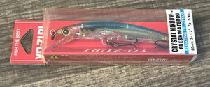 Yo-Zuri 3 1/2" Crystal Minnow Floating 1/4 Oz Real Blue Back Hering Z - Bild 1 von 2