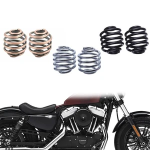2" Springs Solo Seat Spring 1 Set Motorcycle Fits For Harley Fatboy 2004-2011 - Picture 1 of 12