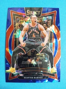2024-25 Panini Select - Concourse Scottie Barnes #30 Blue Cracked Ice Prizm - Bild 1 von 2