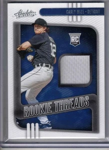 2021 Panini Absolute baseball Casey Mize RC Rookie Threads jersey card TIGERS - Picture 1 of 2