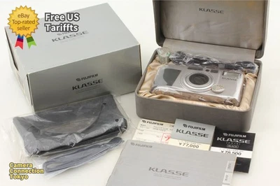 [Unused in Box] Fujifilm Fuji Klasse Silver 35mm Film Camera Point & Shoot JAPAN - Image 1 of 4