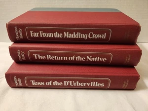 Thomas Hardy Books Return of the Native, Far from Maddening Crowd, Tess Lot Of 3 - Imagen 1 de 9