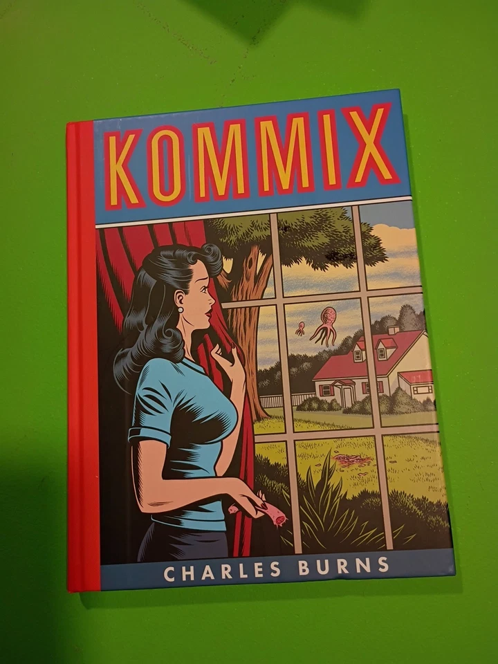 Kommix Charles Burns Hardcover Fantagraphics Book First Print - Image 1 of 1
