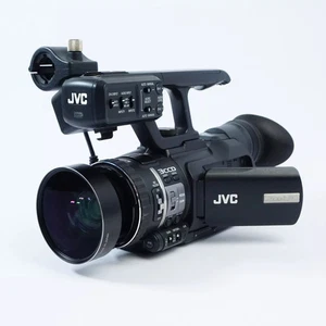 JVC GY-HM100E Professional Camera Camcorder HD Dual SD card Slot TESTED BUNDLE - Picture 1 of 12