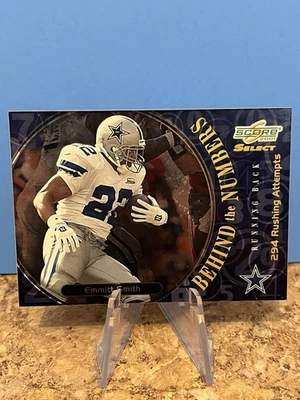 2001 Score Select Emmitt Smith Behind The Numbers /294 #BN-16 Dallas Cowboys HOF - Image 1 of 2