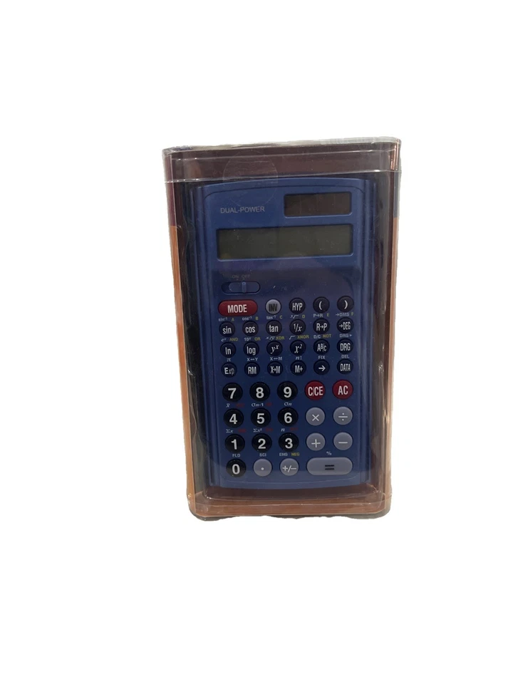 Rex  Modell D1-3 technisch wissenschaftlicher Taschenrechner Hochschule Hellblau - Bild 1 von 3