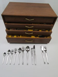 Besteck / Paul Wirths - 10/12 Personen - 140 Teile - Edelstahl 18/8 - Bild 1 von 23