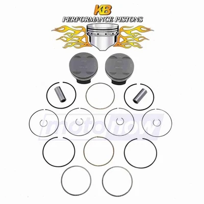 KB Super-Duty Forged Piston Kit for 2018-2020 Harley Davidson FXBRS Breakout ck Foto 1 de 4