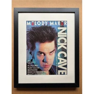 NICK CAVE 1988 MELODY MAKER COVER (FRAMED) POSTER SIZED original melody maker co - Imagen 1 de 1