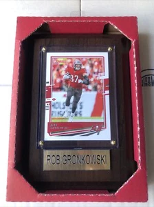 Rob Gronkowski PLAQUE TAMPA BAY BUCCANEERS BUCS FOOTBALL NFL 4 X 6 - Picture 1 of 4