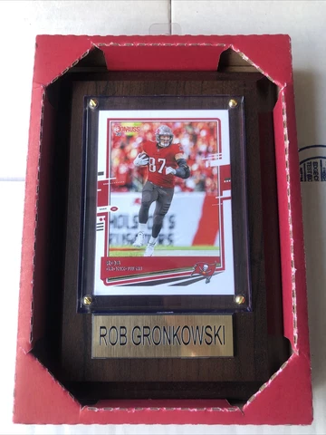 Rob Gronkowski PLAQUE TAMPA BAY BUCCANEERS BUCS FOOTBALL NFL 4 X 6 Cover