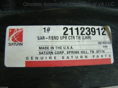 GM 21123912 Saturn S Radiator Front End Tie Bar New OEM Genuine 1998-2002 - Image 1 of 4