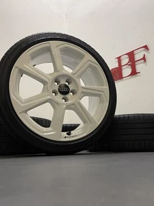 Original Audi A1 II 82A 18 Zoll Felgen Sommerreifen Sommerräder 82A601025AB Weiß - Bild 1 von 6