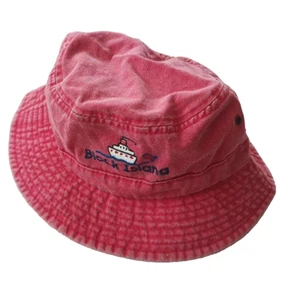 SCALA KIDS Pink Bucket Hat with Block Island Logo, Size L/XL - Picture 1 of 8