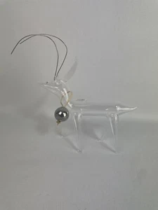 ROOST Deer Buck Bud Vase Blown Glass - Picture 1 of 9